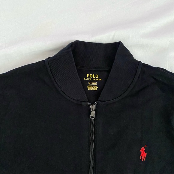 SOLD🛍 Men’s Polo Ralph Lauren zip up top M - Picture 2 of 4